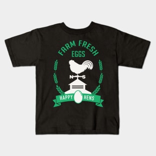 Farm Fresh Eggs Kids T-Shirt